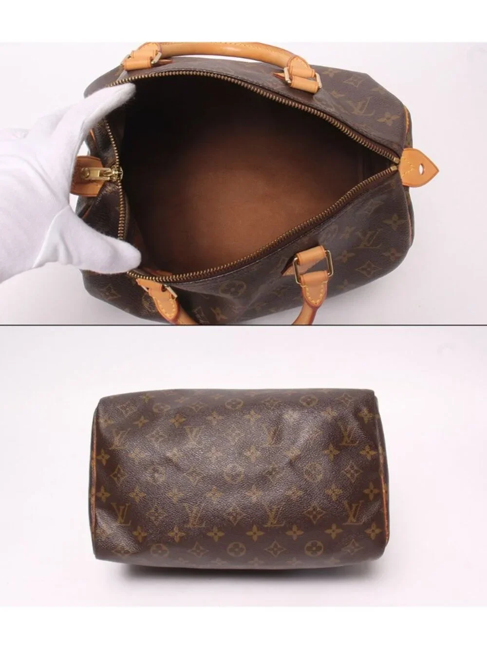 Louis Vuitton Mini Boston Bag Speedy 30 Monogram
